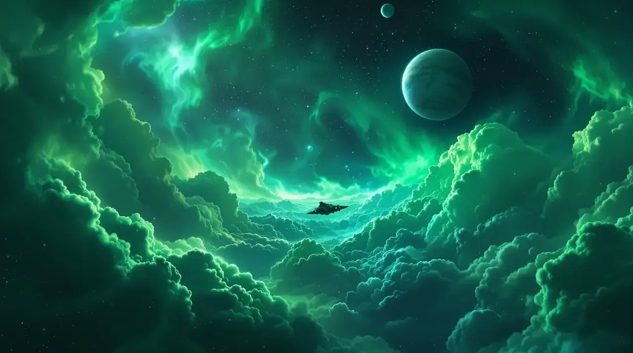 星际旅人 剧照背景